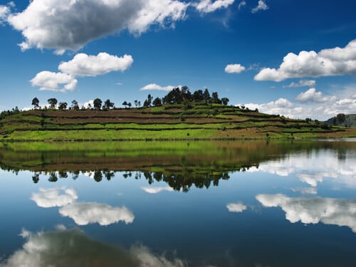 Bunyonyi,Lake,In,Uganda